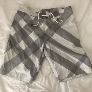 Burberry Brit Men Small Swim Trunks Board Shorts